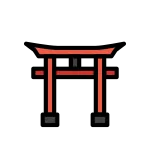 Shinto Shrine SVG Icon